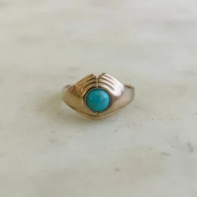 14K GOLD HELD RING