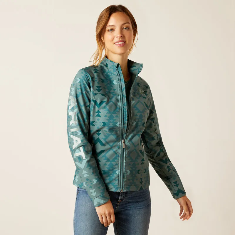 'Ariat' Women's New Team Softshell Jacket - Pinewood