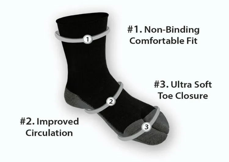 Bunion Relief Socks - Charcoal