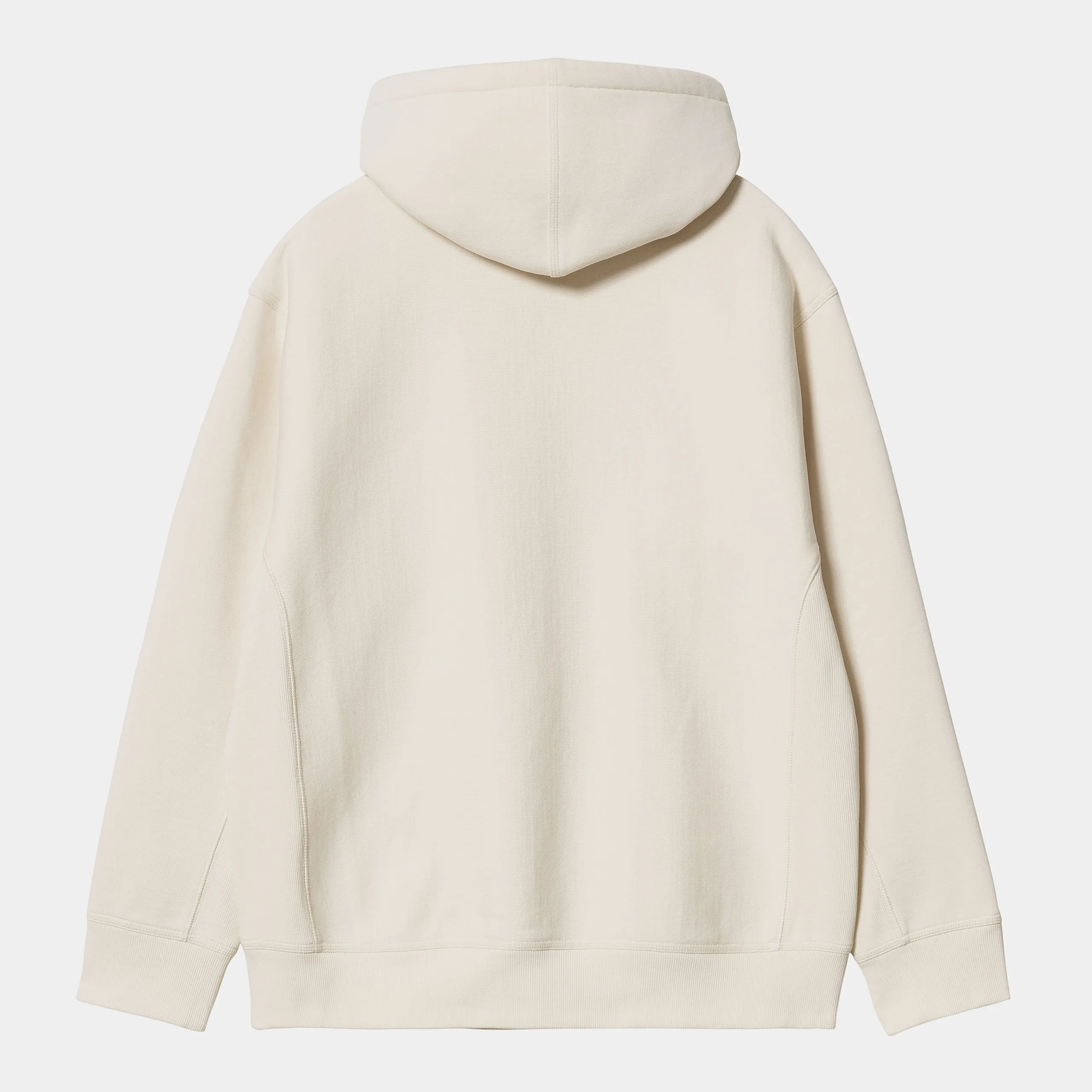 Carhartt WIP Mens American Script Sweat Hoodie - Natural