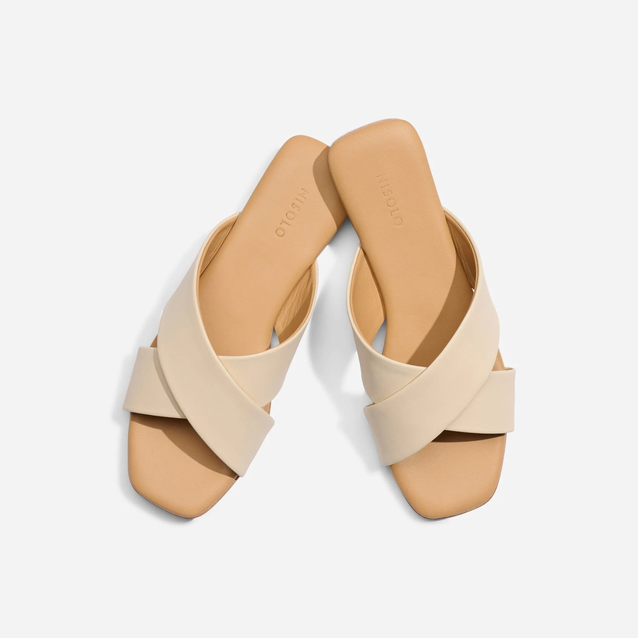 Catalina Slide Sandal Bone