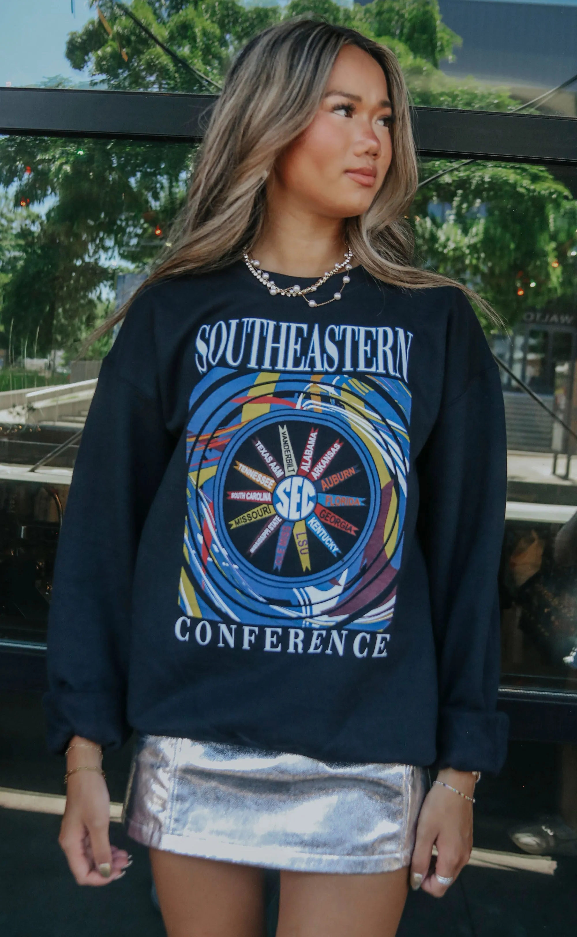 charlie southern: sec band pinwheel sweatshirt