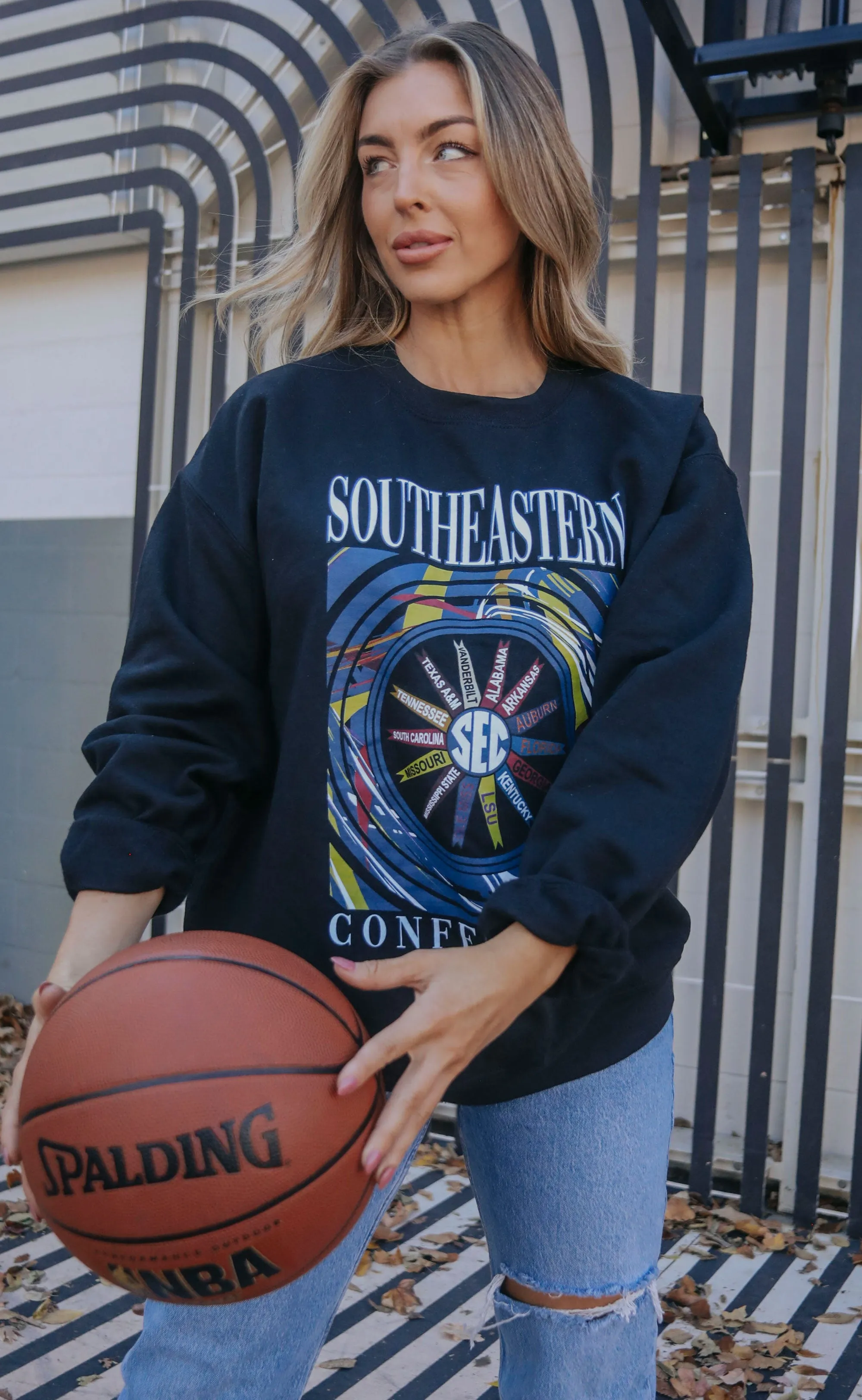 charlie southern: sec band pinwheel sweatshirt