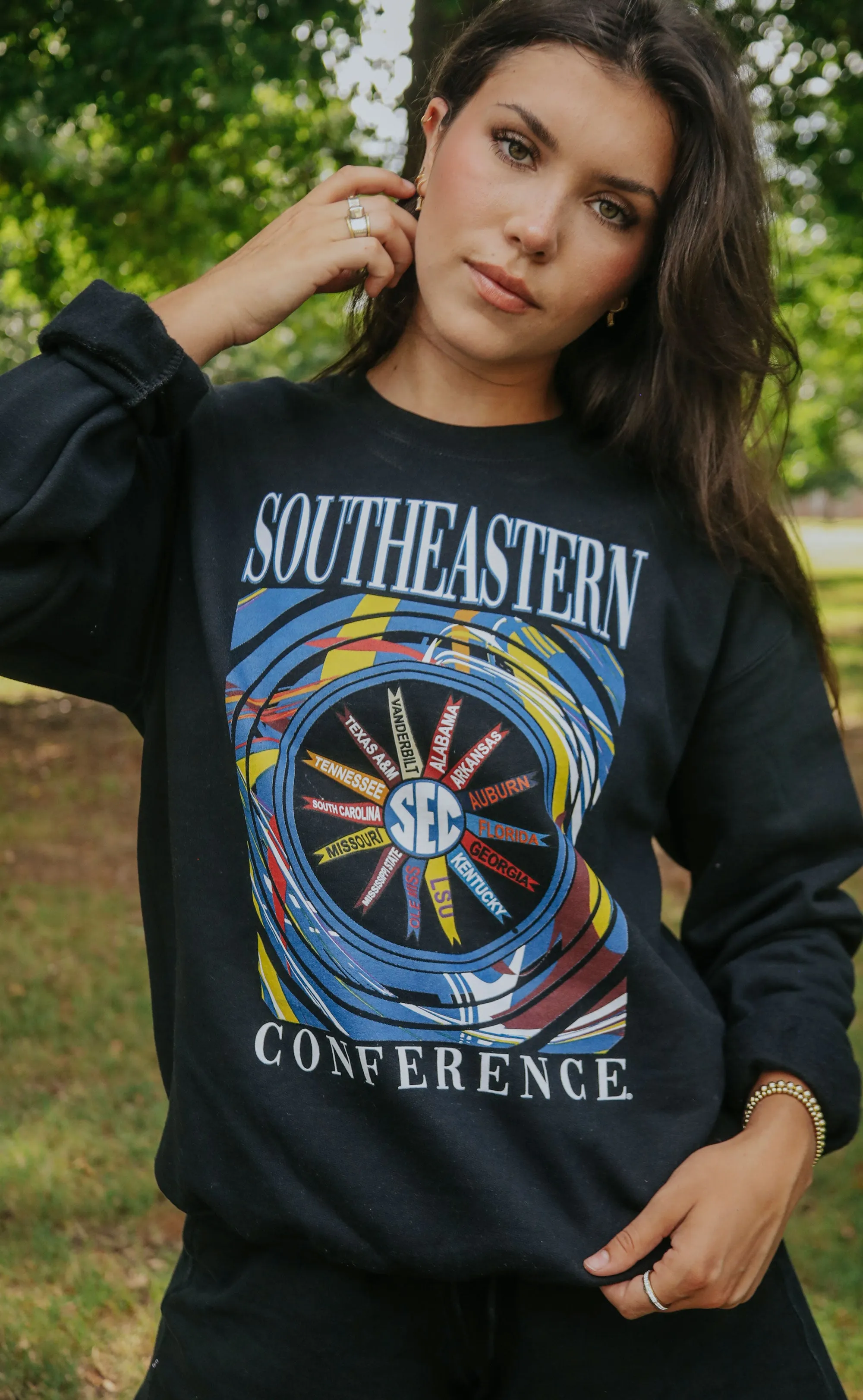 charlie southern: sec band pinwheel sweatshirt