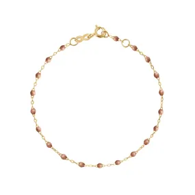 Classic Gigi Copper bracelet, Yellow Gold, 5.9"