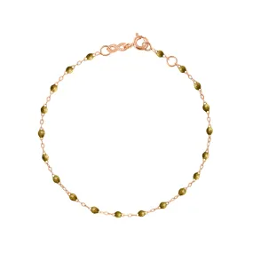 Classic Gigi Gold bracelet, Yellow Gold, 6.7"