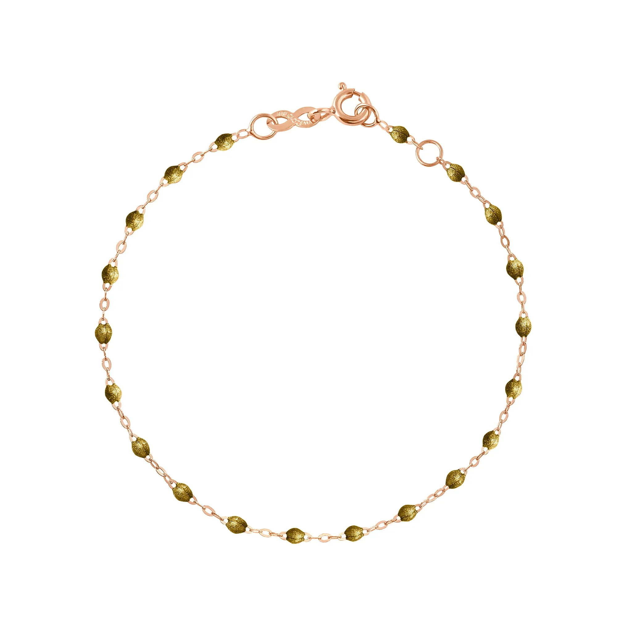 Classic Gigi Gold bracelet, Yellow Gold, 6.7"