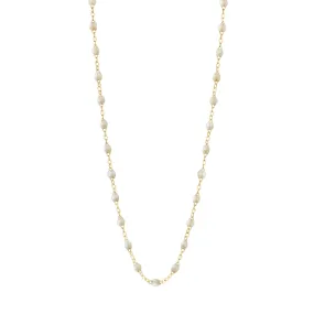 Classic Gigi Opal necklace, Yellow Gold, 16.5"