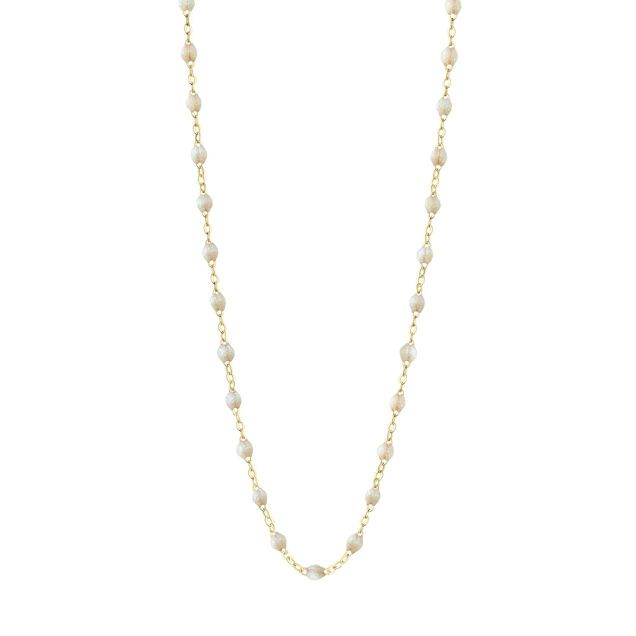 Classic Gigi Opal necklace, Yellow Gold, 16.5"