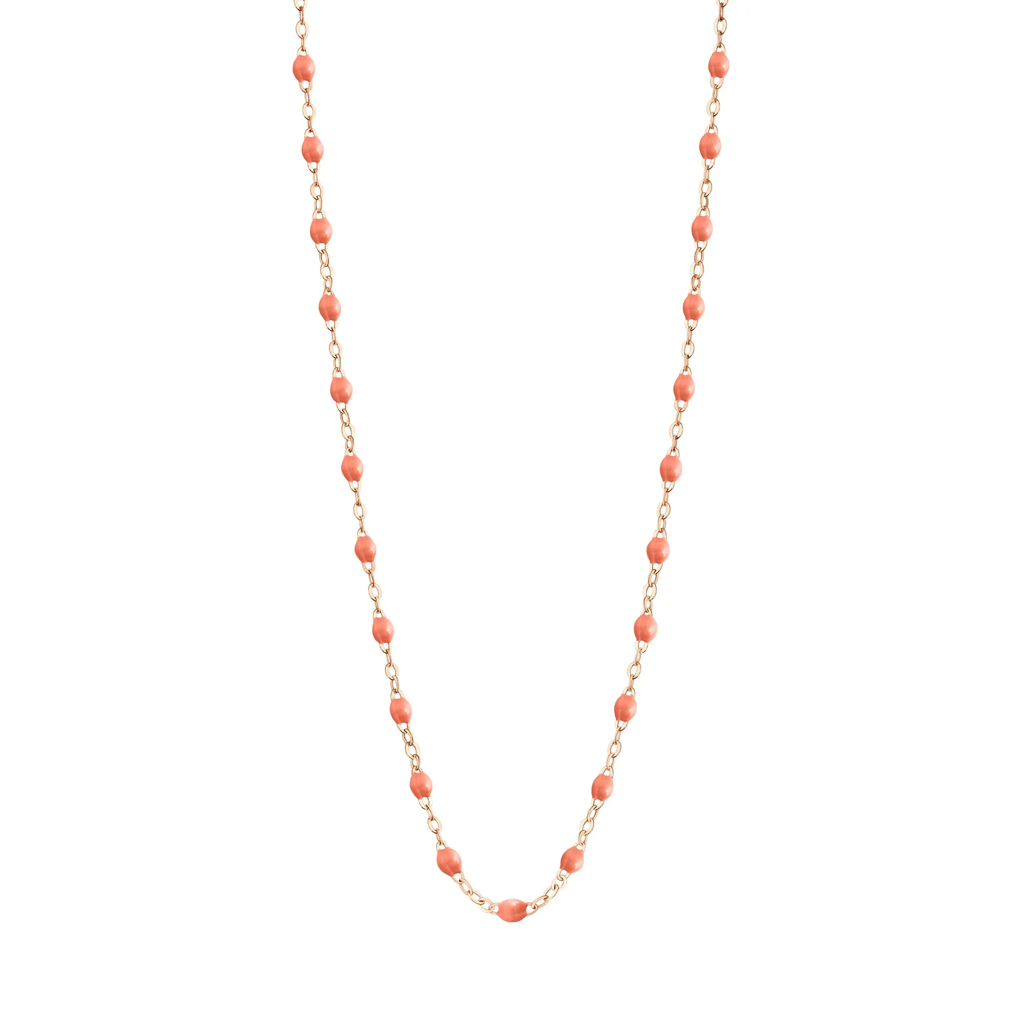 Classic Gigi Saumon necklace, Rose Gold, 16.5"