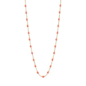 Classic Gigi Saumon necklace, Rose Gold, 16.5"