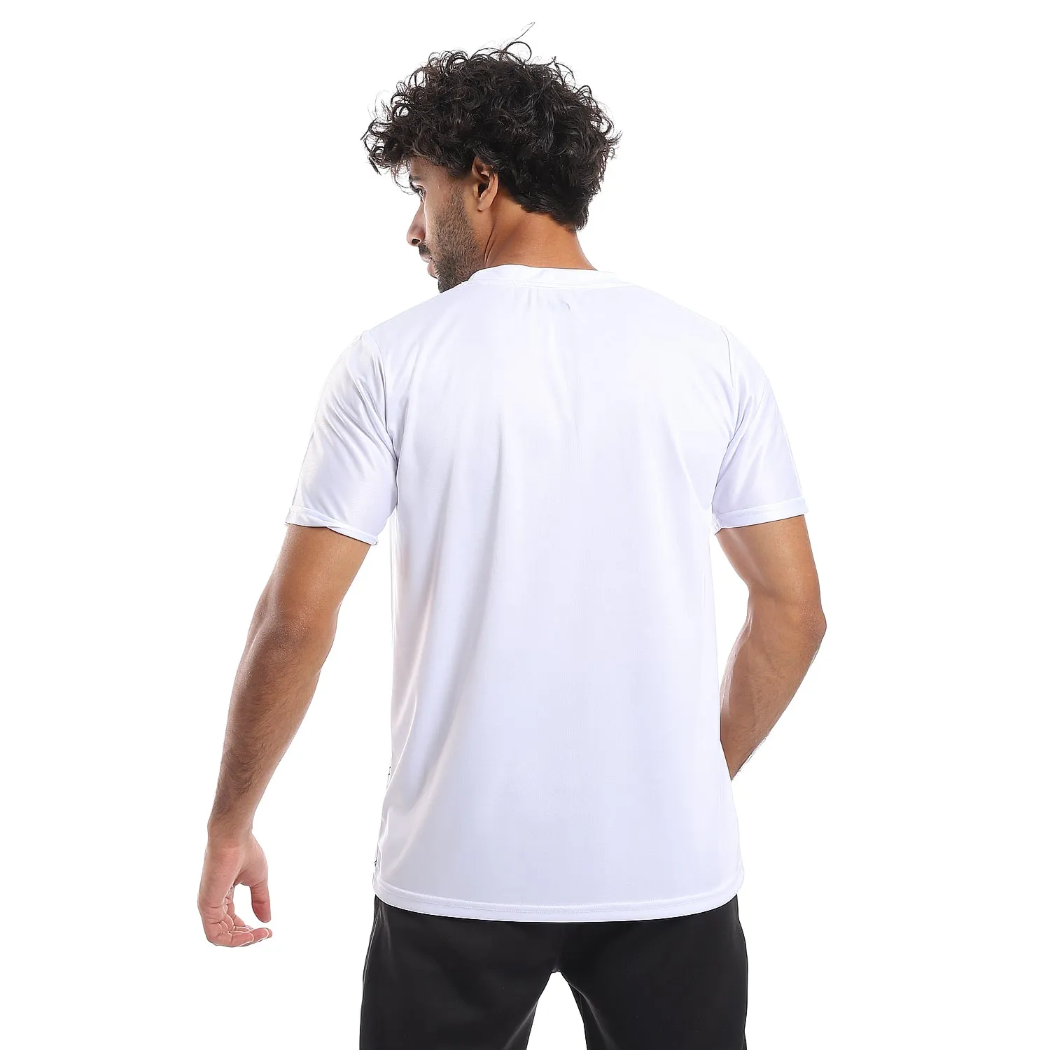 Diadora Men Sports Printed T-Shirt