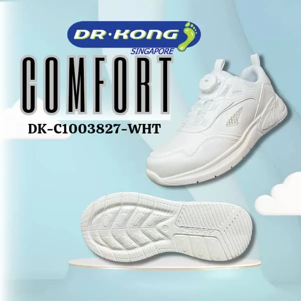 DR.KONG HEALTH SCHOOL SHOES (WHITE) DK-C1003827-WHT(RP : $129)