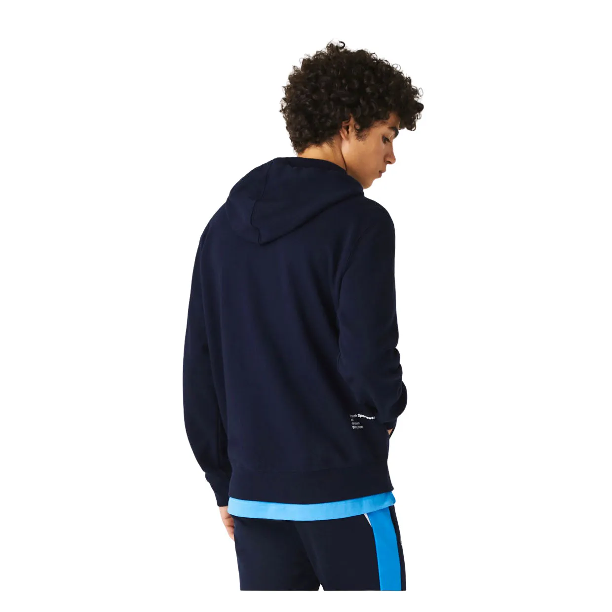 Felpa Uomo Lacoste Classic Fit Blu