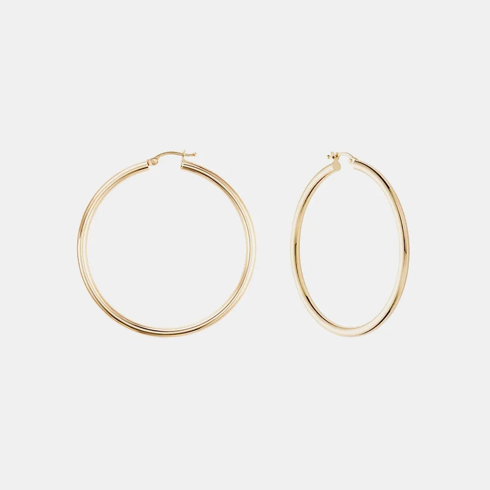 Large Hoop Earrings