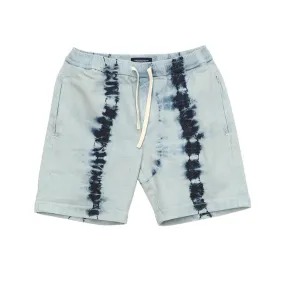 Men's Tie-Dyed Denim Shorts