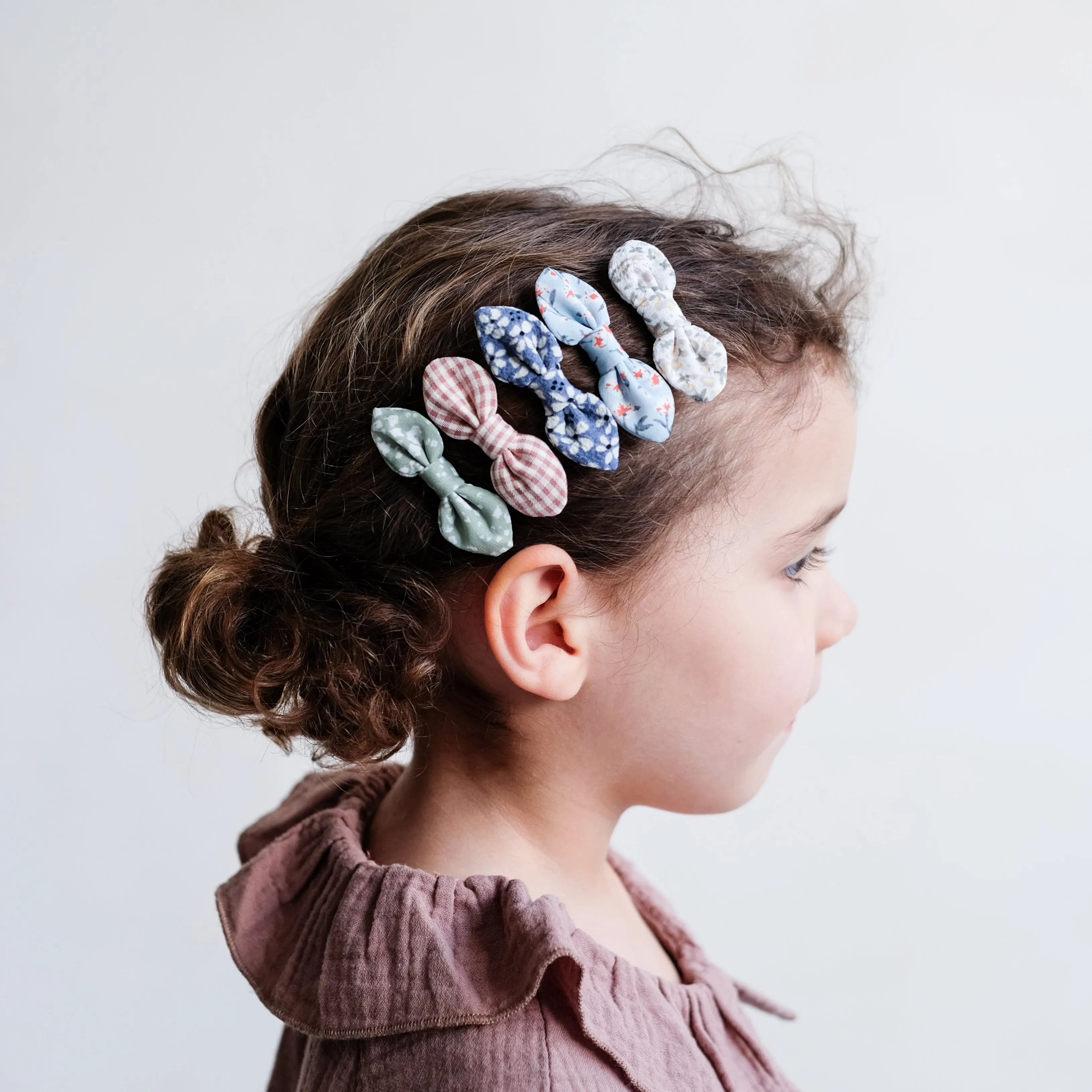 Mimi and Lula | Flora Bow Clips