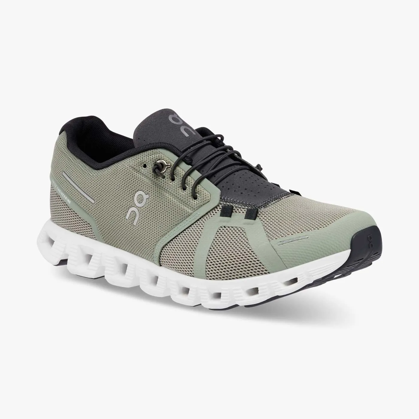 On Running Men's Cloud 5 Shoes - Kelp / Shadow