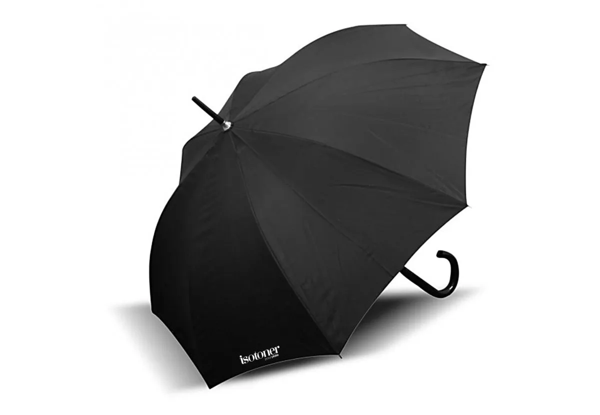 Parapluie Canne X-TRA Sec Isotoner Noir