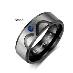 Personalized Infinity Engraved Rings For Women & Men