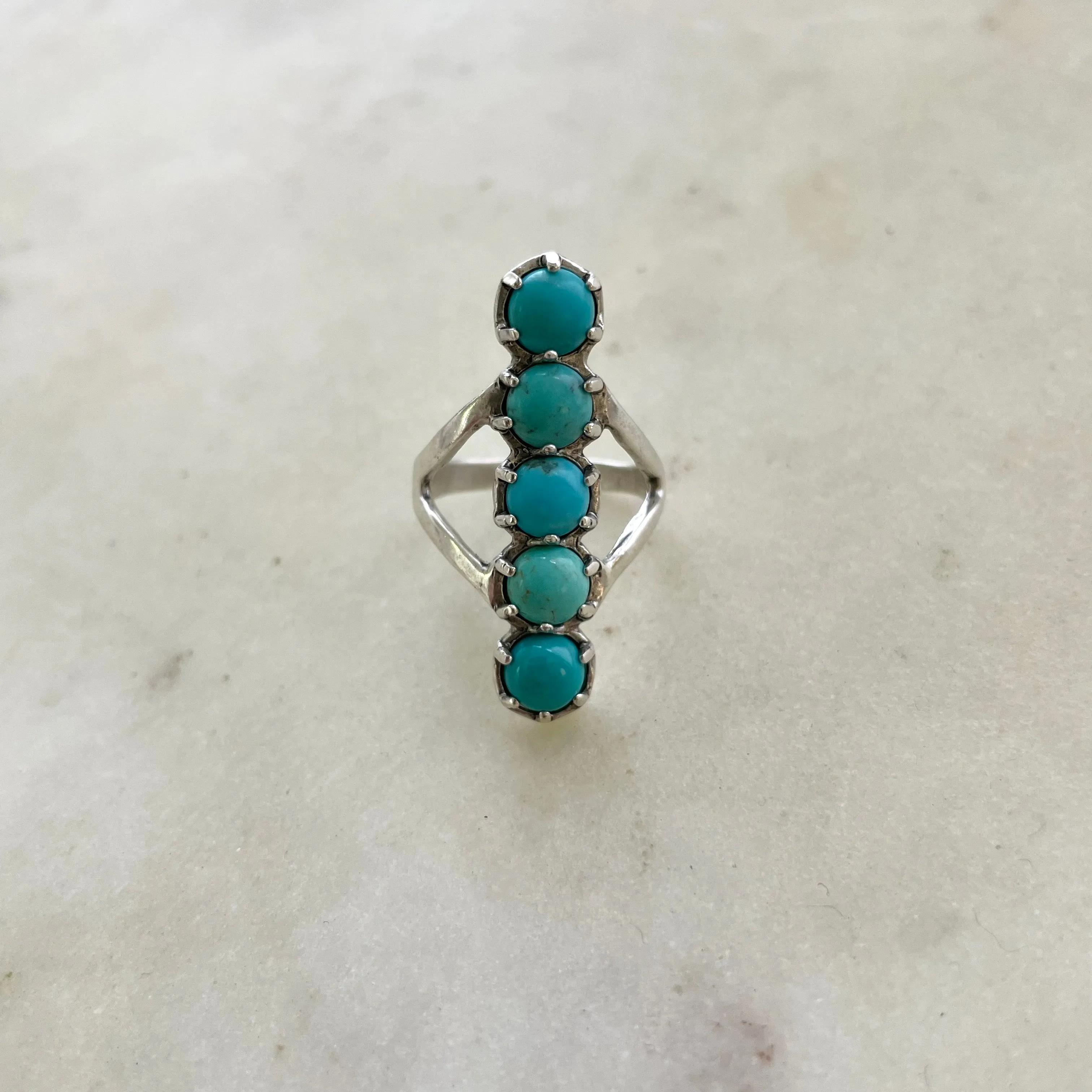 ROW RING - TURQUOISE