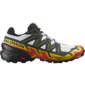 Salomon Speedcross 6 (Mens) - White/Black/Empire Yellow