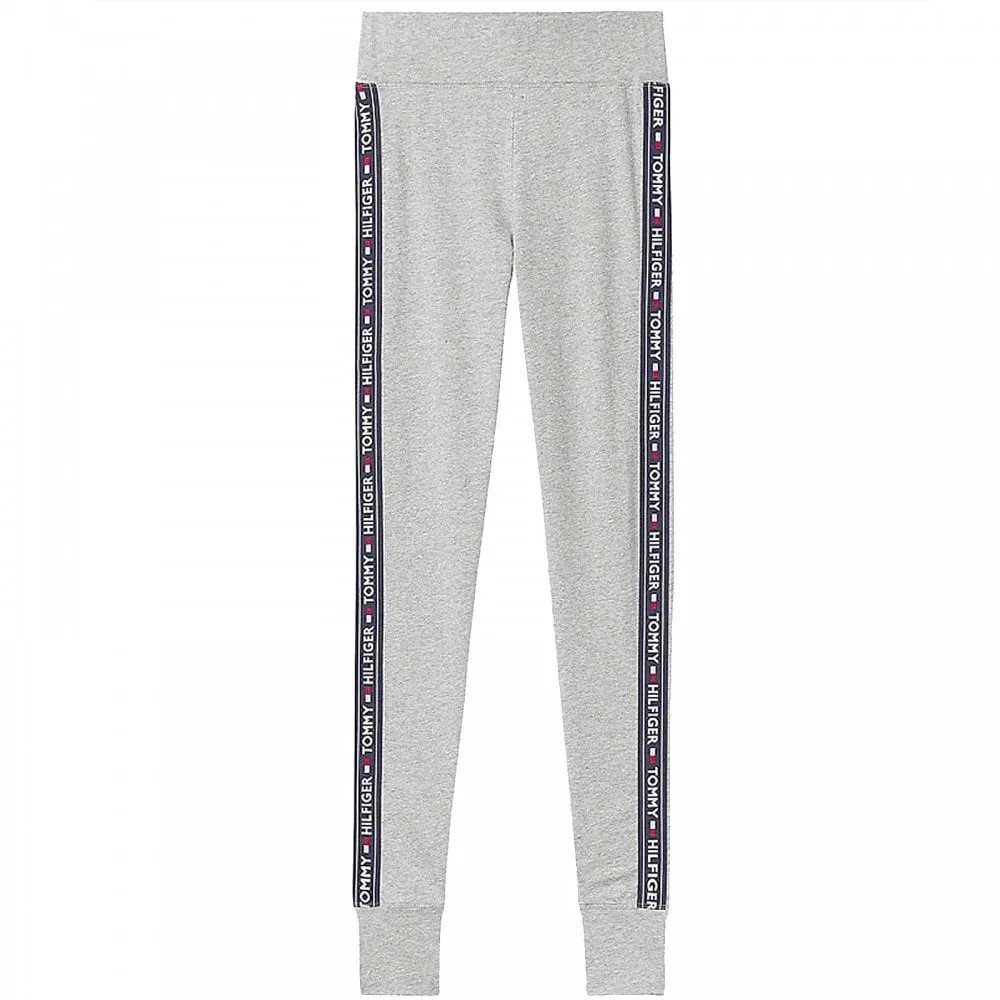 Side Logo Leggings, Grey