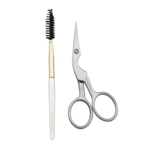 TWEEZERMAN | Brow Shaping Scissors & Brush