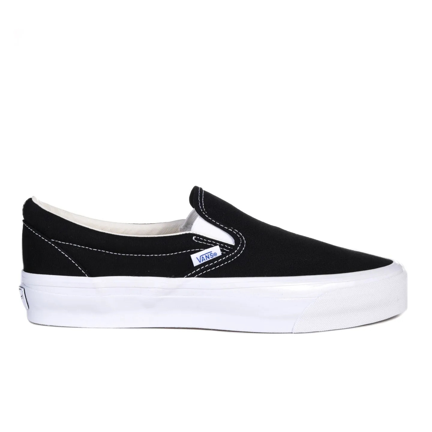 VANS PREMIUM CLASSICS SLIP-ON REISSUE 98 LX BLACK / WHITE