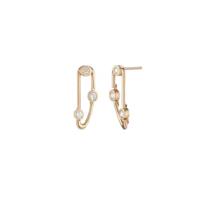 West End Diamond Drop Earrings